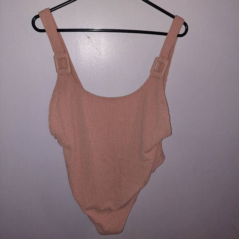 Aerie Ribbed One Piece Swim Suit New With Tags Size XXL